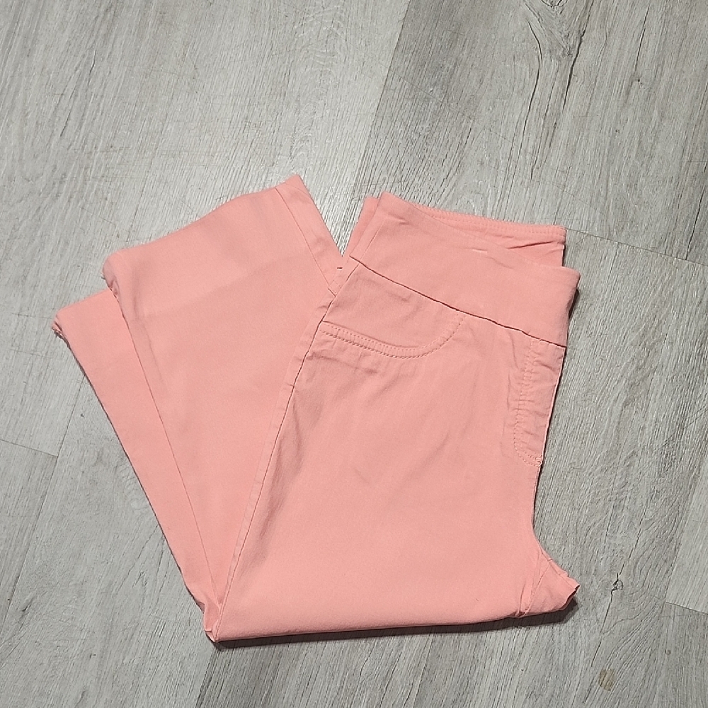 Ruby Rd. Soft Coral Leggings